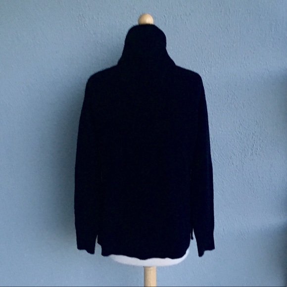 JCREW Wool Blend Black Sweater Size S - Picture 3 of 5